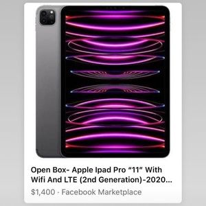 iPad Pro (2 generation) 2020